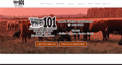 Desktop Screenshot of 101livestockauction.com